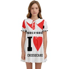 I Love Cheesecake Kids  Sweet Collar Dress by ilovewhateva