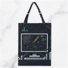 Remote Work Work From Home Online Work Classic Tote Bag by pakminggu