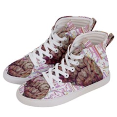 Brain Think Neurons Circuit Women s Hi-top Skate Sneakers by pakminggu