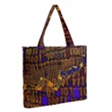 Binary Code Transformation Zipper Medium Tote Bag View2