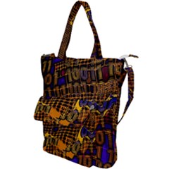 Binary Code Transformation Shoulder Tote Bag by pakminggu