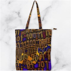 Binary Code Transformation Double Zip Up Tote Bag by pakminggu