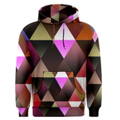 Abstract Geometric Triangles Shapes Men s Core Hoodie by danenraven