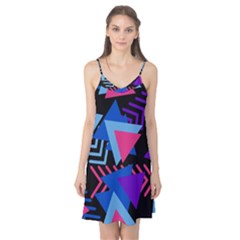 Memphis Pattern Geometric Abstract Camis Nightgown  by danenraven