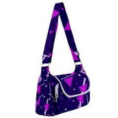 Purple Blue Geometric Pattern Multipack Bag by danenraven