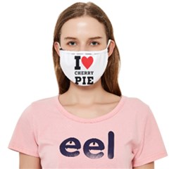 I Love Cherry Pie Cloth Face Mask (adult) by ilovewhateva