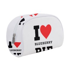 I Love Blueberry Make Up Case (small) by ilovewhateva