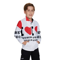 I Love Blueberry Cheesecake  Kids  Windbreaker by ilovewhateva