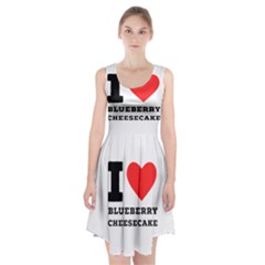 I Love Blueberry Cheesecake  Racerback Midi Dress by ilovewhateva