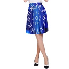 Astrology Horoscopes Constellation A-line Skirt by danenraven