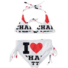 I Love Chai Latte Kids  Classic Bikini Set by ilovewhateva