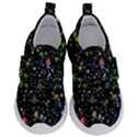 Illustration Universe Star Planet Kids  Velcro No Lace Shoes View1