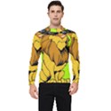 Lion Cartoon Parody Men s Long Sleeve Rash Guard View1