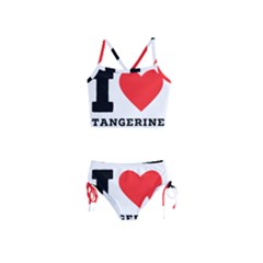 I Love Tangerine Girls  Tankini Swimsuit by ilovewhateva