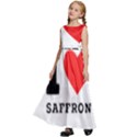 I love saffron Kids  Satin Sleeveless Maxi Dress View2