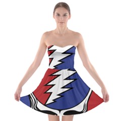 Grateful Dead Strapless Bra Top Dress by Mog4mog4