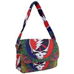 Grateful Dead Pattern Courier Bag by Mog4mog4