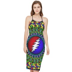 Grateful Dead Bodycon Cross Back Summer Dress by Mog4mog4