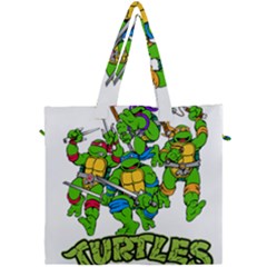 Teenage Mutant Ninja Turtles Canvas Travel Bag by Mog4mog4