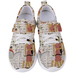 Egyptian Design Men Worker Slaves Women s Velcro Strap Shoes by Mog4mog4