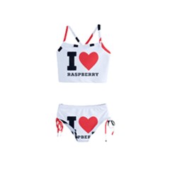 I Love Raspberry Girls  Tankini Swimsuit by ilovewhateva