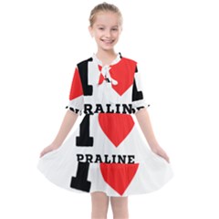 I Love Praline  Kids  All Frills Chiffon Dress by ilovewhateva