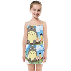 My Neighbor Totoro Totoro Kids  Summer Sun Dress by Mog4mog4