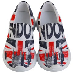 Big Ben City Of London Kids Lightweight Slip Ons by Mog4mog4