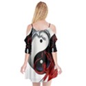 Yin And Yang Chinese Dragon Cutout Spaghetti Strap Chiffon Dress View2