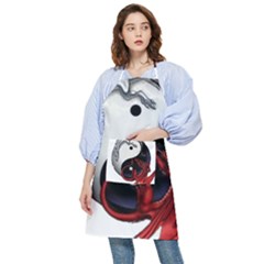 Yin And Yang Chinese Dragon Pocket Apron by Mog4mog4