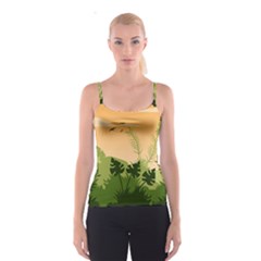 Forest Images Vector Spaghetti Strap Top by Mog4mog4