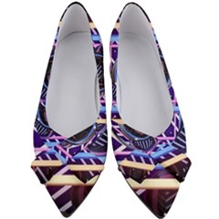 Abstract Sphere Room 3d Design Shape Circle Women s Bow Heels by Mog4mog4