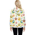 Owl Bird Cartoon Women s Lightweight Drawstring Hoodie View4