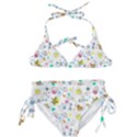 Summer Pattern Colorful Drawing Doodle Kids  Classic Bikini Set View1