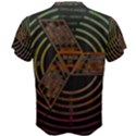 Black And Green Area Rug Neon Genesis Evangelion Computer Communication Men s Cotton Tee View2