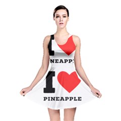 I Love Pineapple Reversible Skater Dress by ilovewhateva