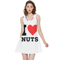 I Love Nuts Inside Out Reversible Sleeveless Dress by ilovewhateva