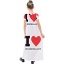 I love marshmallow  Kids  Short Sleeve Maxi Dress View2