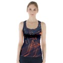 Abstract Colorful Circuit Racer Back Sports Top View1