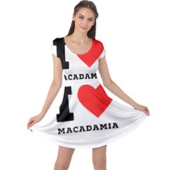 I Love Macadamia Cap Sleeve Dress by ilovewhateva