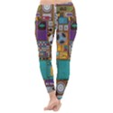 Pattern Design Art Techno Dj Music Retro Music Device Classic Winter Leggings View4