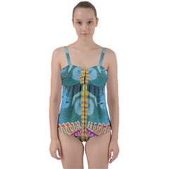 1 (188) Twist Front Tankini Set by LeRoyJacks