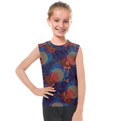 Background Graphic Beautiful Kids  Mesh Tank Top by 99art