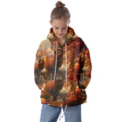 Collage Art Ai Wow Awesome Kids  Oversized Hoodie by 99art