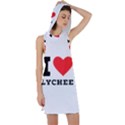 I love lychee  Racer Back Hoodie Dress View1