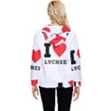 I love lychee  Women s Lightweight Drawstring Hoodie View4