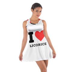 I Love Licorice Cotton Racerback Dress by ilovewhateva