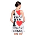 I love lemon grass Reversible Skater Dress View2