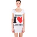 I love lavender Short Sleeve Bodycon Dress View1