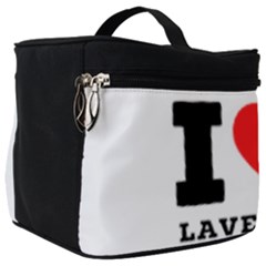 I Love Lavender Make Up Travel Bag (big) by ilovewhateva